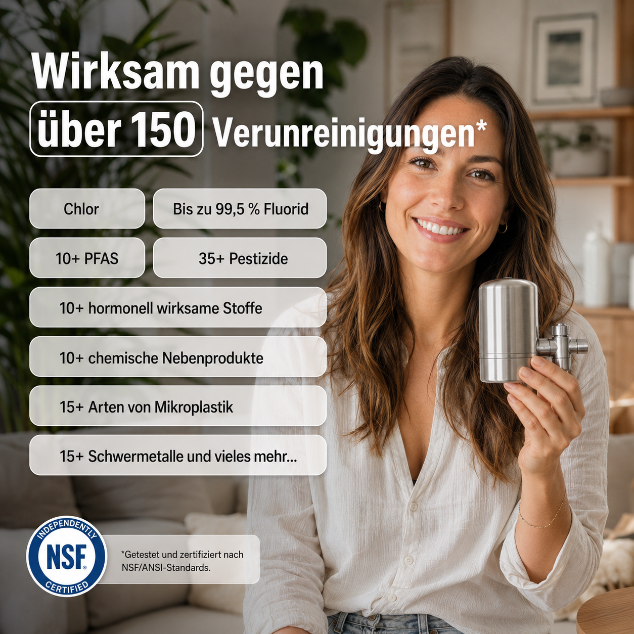 Hydrix® Pro Wasserhahnfilter